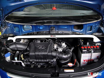 HYUNDAI I10 ULTRARACING 2-POINT FRONT UPPER STRUTBAR