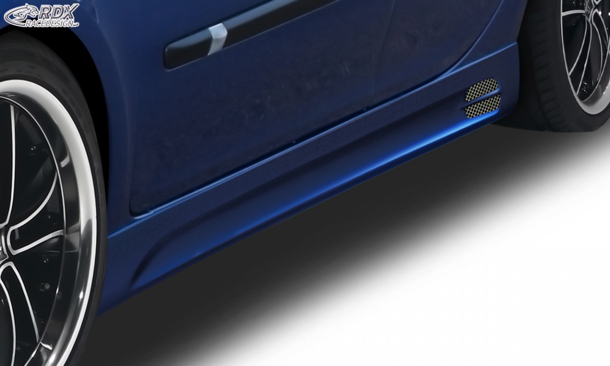 SIDESKIRTS RENAULT CLIO 3 PHASE 1 / 2 (NOT RS) "GT-RACE" - 2