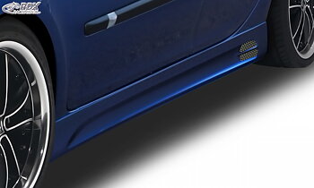 SIDESKIRTS RENAULT CLIO 3 PHASE 1 / 2 (NOT RS) "GT-RACE"