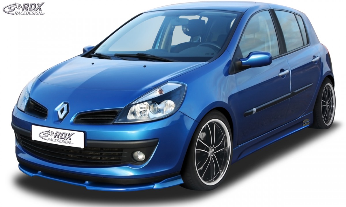 SIDESKIRTS RENAULT CLIO 3 PHASE 1 / 2 (NOT RS) "GT-RACE" - 3