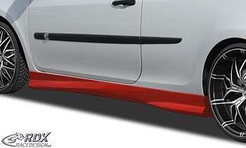 SIDESKIRTS RENAULT CLIO 3 PHASE 1 / 2 (NOT RS) "TURBO"