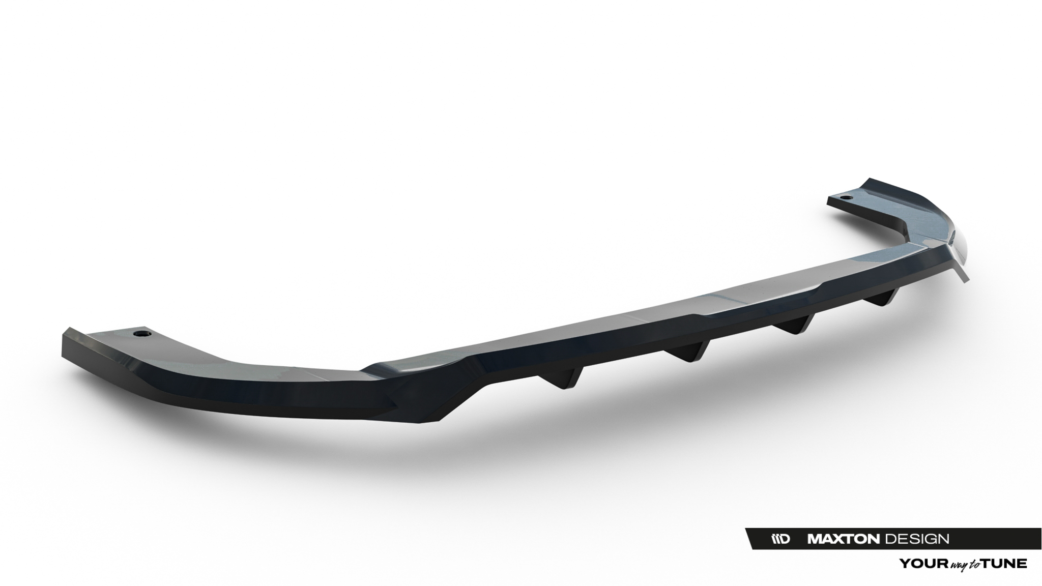 REAR SPLITTER (WITH VERTICAL BARS) SUITABLE FOR BYD SEAL U MK1 – MAXTON DESIGN - 7