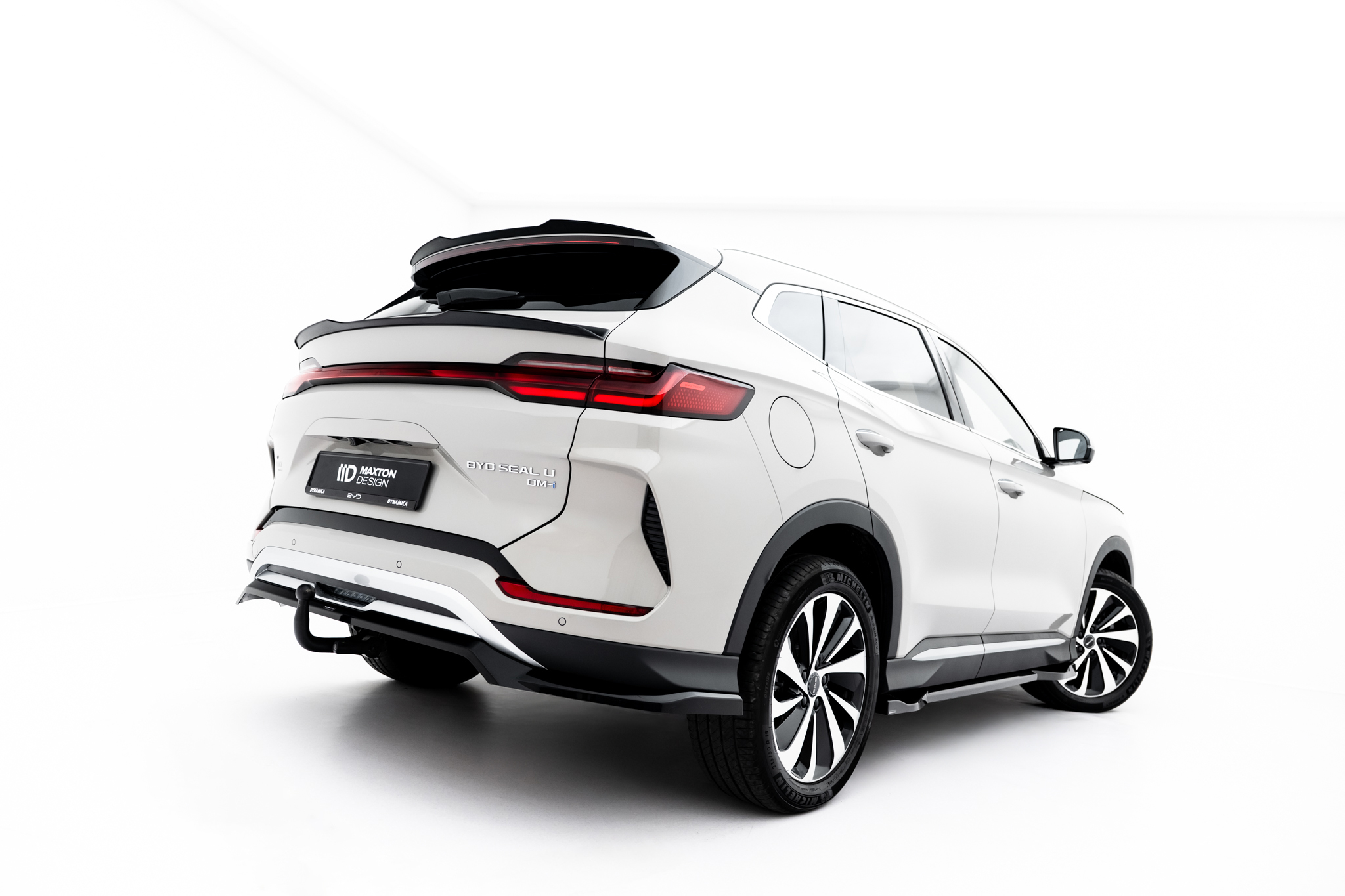 REAR SPLITTER (WITH VERTICAL BARS) SUITABLE FOR BYD SEAL U MK1 – MAXTON DESIGN - 4