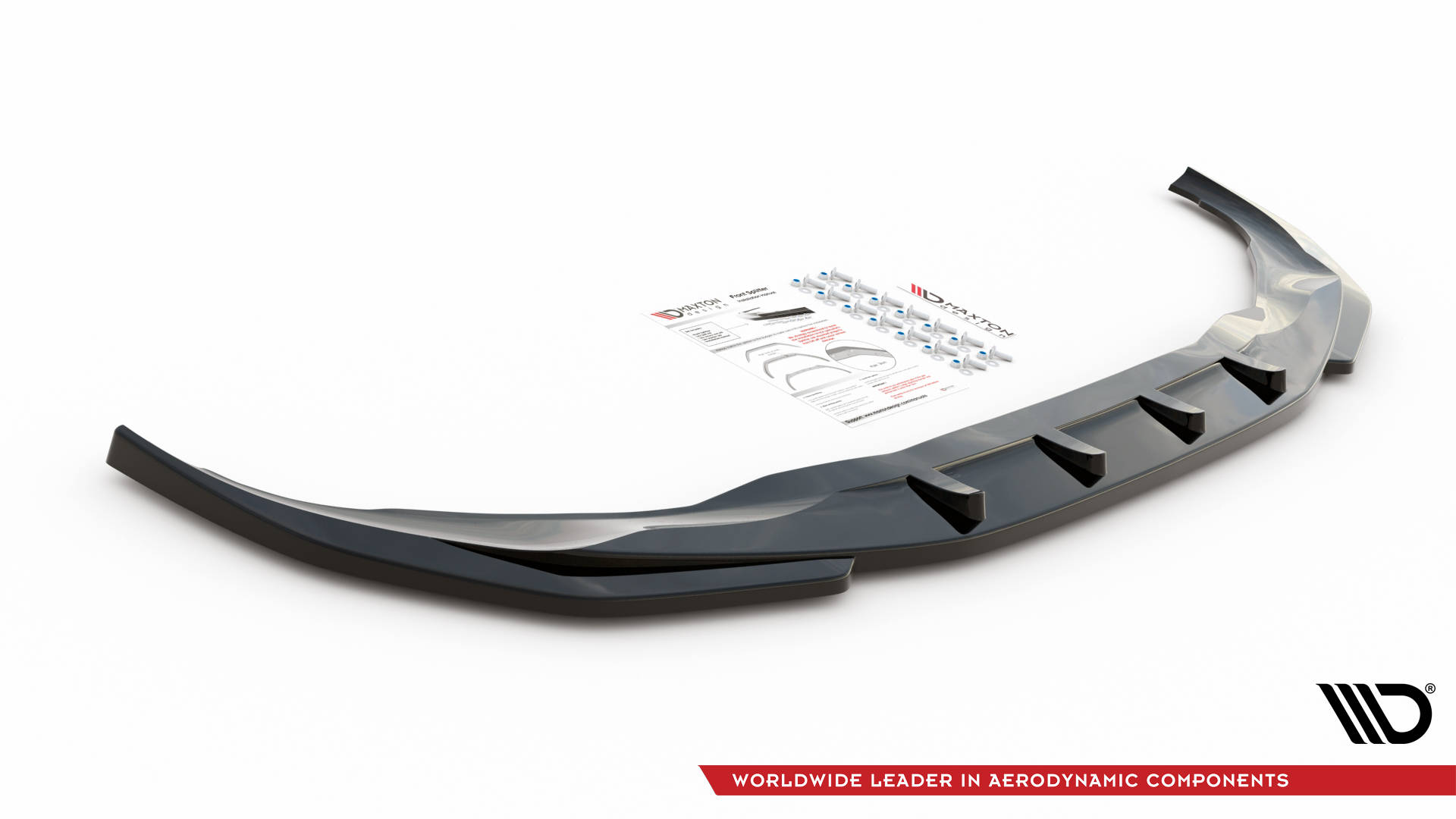 Front Splitter V.1 Bmw 7 G11 M-pack Facelift (2019-) - 4