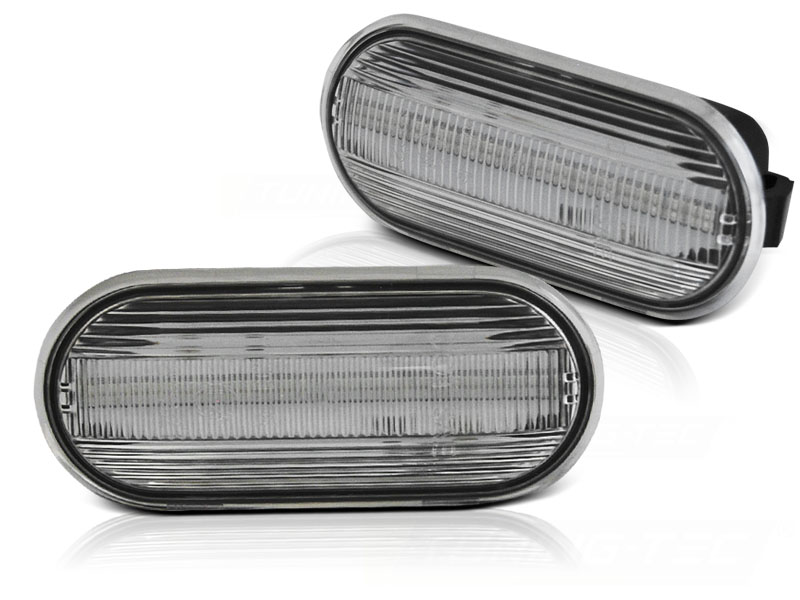SIDOBLINKERS VIT SEKVENTIELL LED TILL VW GOLF 4 / BORA 1995- / GOLF 3 1995-/ IBIZA 1995-1999/ TOLEDO