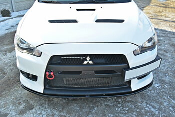 FRONT SPLITTER V.2 MITSUBISHI LANCER EVO X