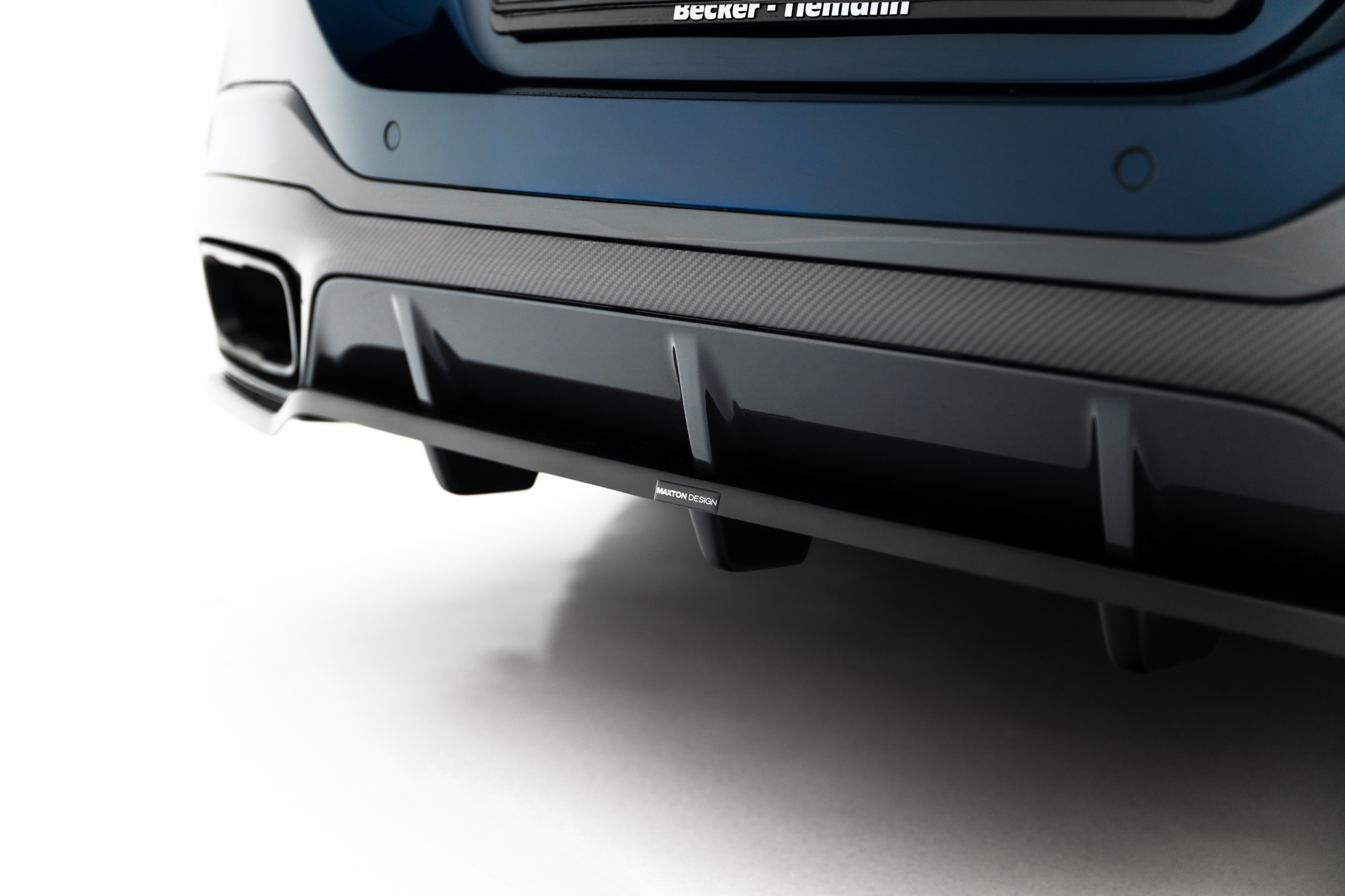 REAR SPLITTER (WITH VERTICAL BARS) SUITABLE FOR BMW 8 GRAN COUPE M-PACK G16 – MAXTON DESIGN - 5