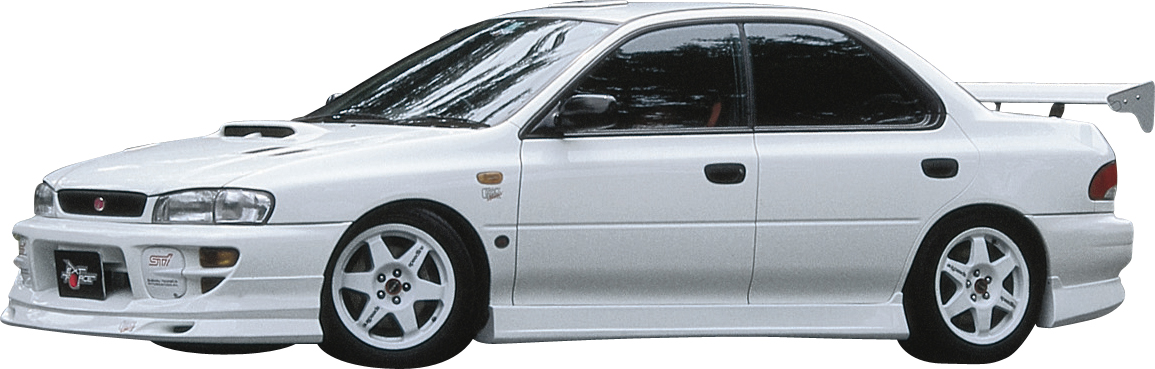 SUBARU IMPREZA GC 97-01 CHARGESPEED FRONT BUMPERLIP TYPE-1