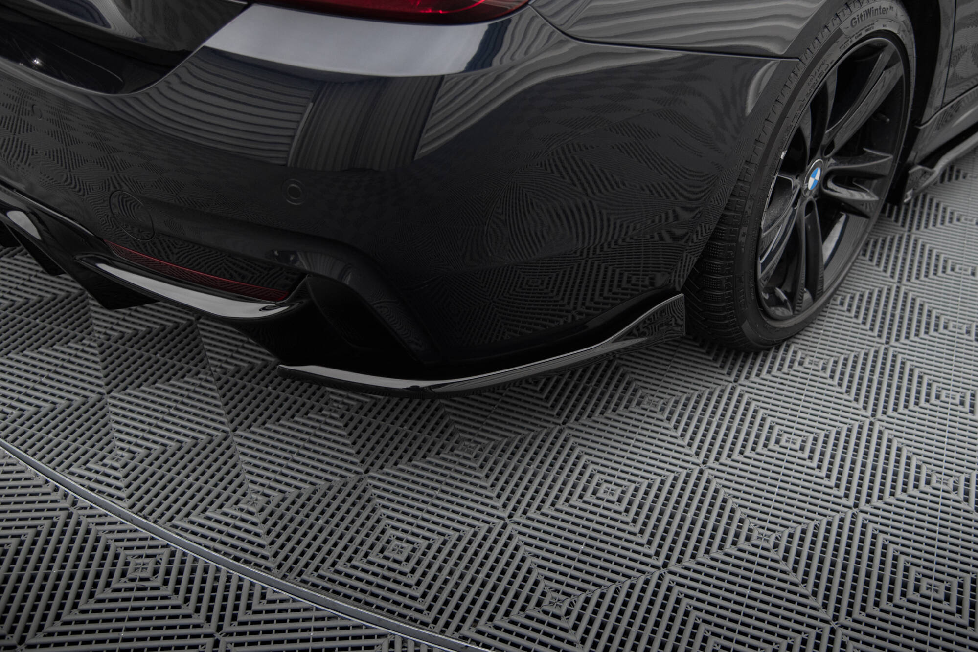 Rear Side Splitters V.1 BMW 4 Gran Coupe M-Pack F36 - 3