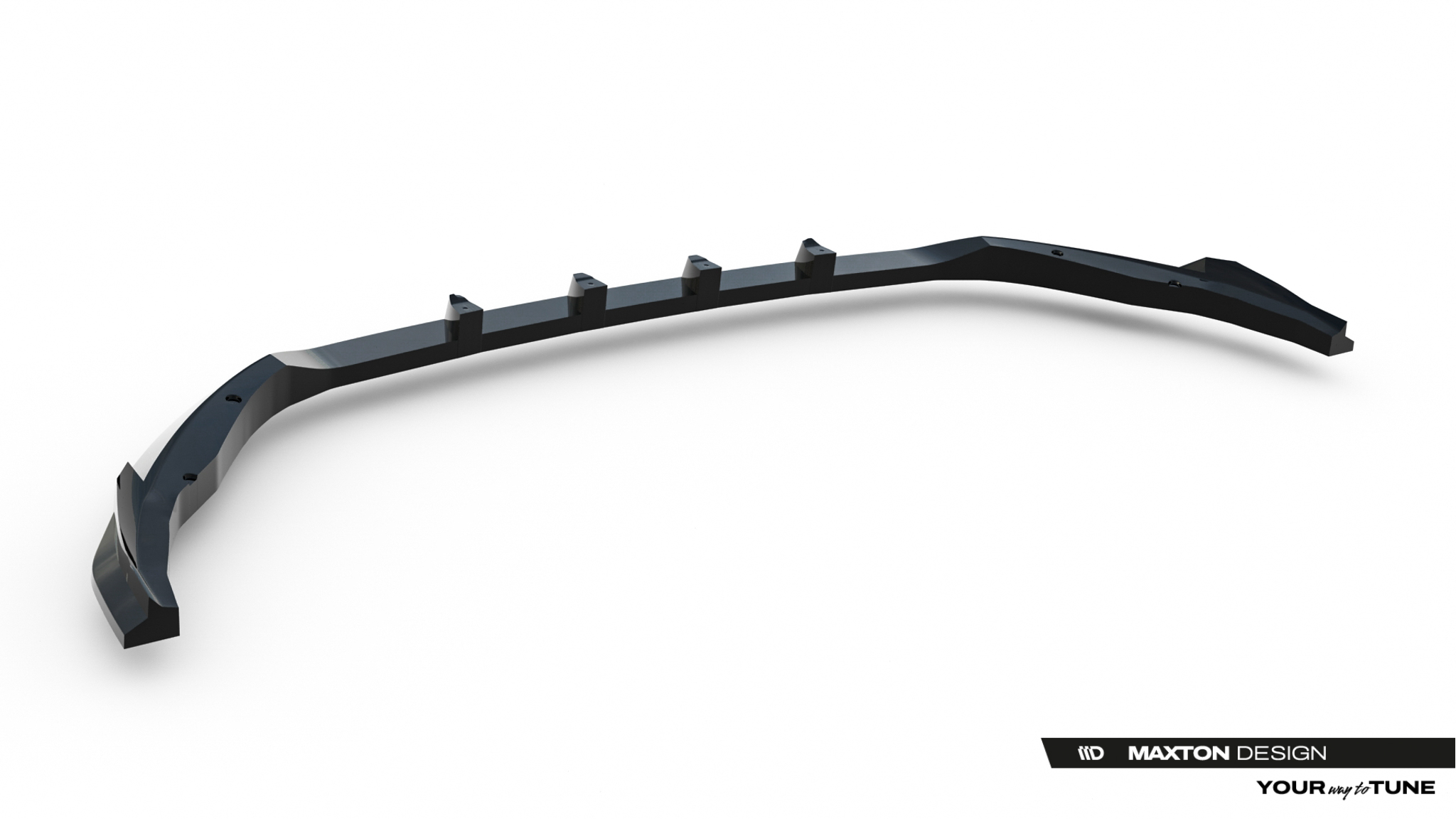 FRONT SPLITTER SUITABLE FOR RENAULT CLIO MK5 FACELIFT – MAXTON DESIGN - 7