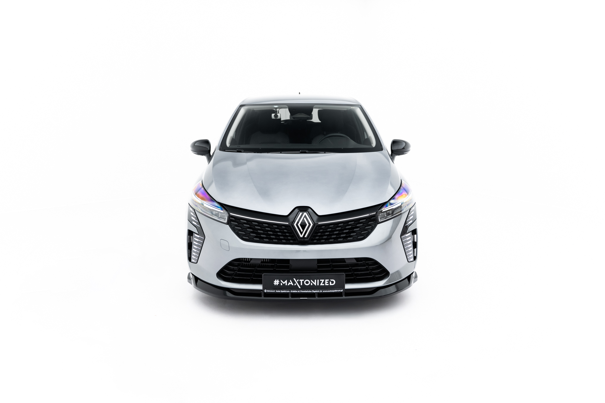 FRONT SPLITTER SUITABLE FOR RENAULT CLIO MK5 FACELIFT – MAXTON DESIGN - 6