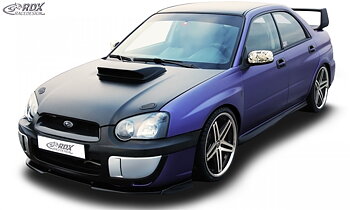 FRÄMRE STÖTFÅNGARE LÄPP VARIO-X SUBARU IMPREZA 3 (GD) WRX 2003-2005 FRONT LIP SPLITTER