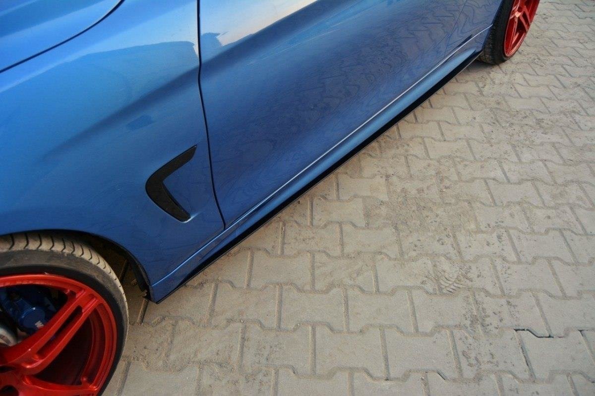 Racing Side Skirts Diffusers BMW 4 Coupe / Gran Coupe / Cabrio M-Pack F32 / F36 / F33 - 3