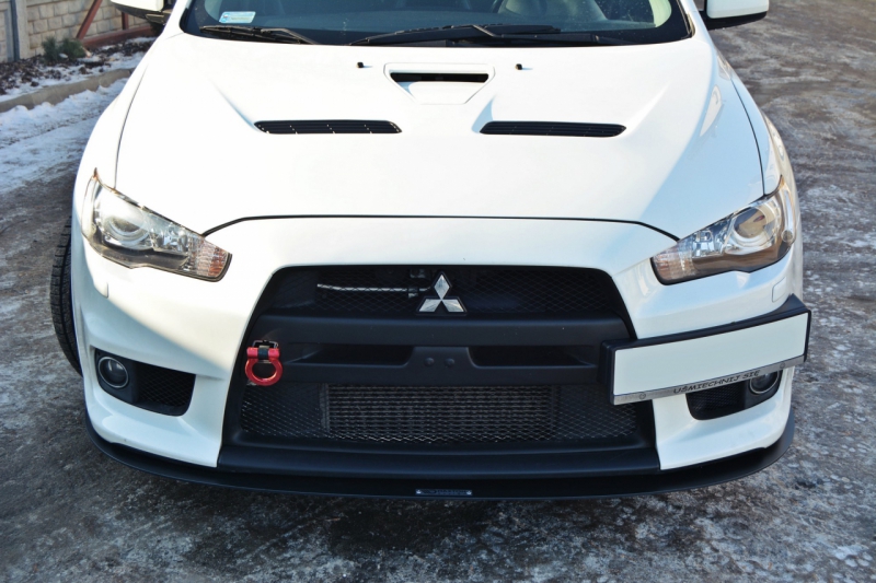 FRONT RACING SPLITTER V.3 MITSUBISHI LANCER EVO X - 2