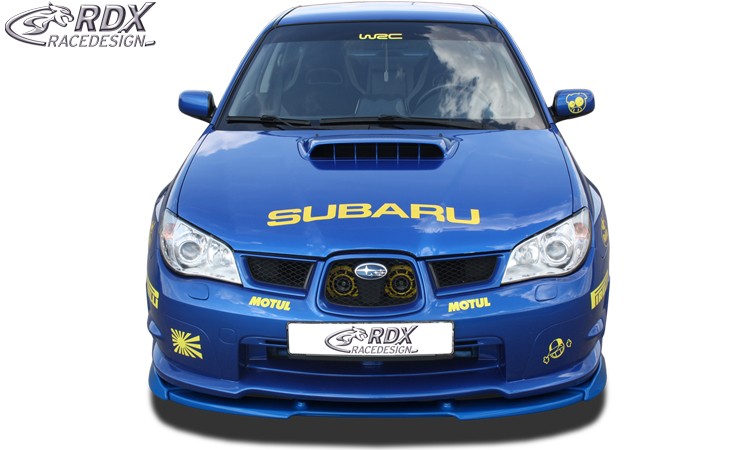 FRONT SPOILER VARIO-X SUBARU IMPREZA 3 (GD) WRX 2005-2007 FRONT LIP SPLITTER - 2