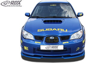 FRÄMRE STÖTFÅNGARE LÄPP VARIO-X SUBARU IMPREZA 3 (GD) WRX 2005-2007 FRONT LIP SPLITTER