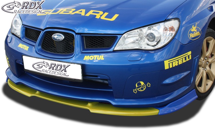 FRONT SPOILER VARIO-X SUBARU IMPREZA 3 (GD) WRX 2005-2007 FRONT LIP SPLITTER - 4