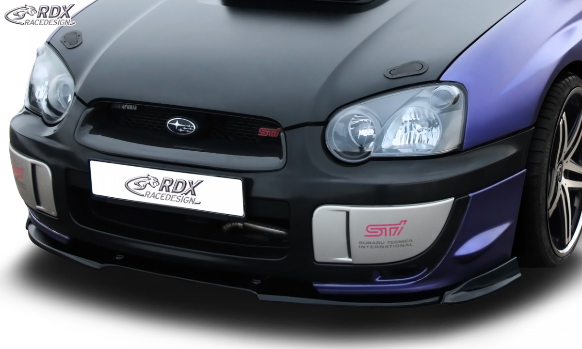 FRÄMRE STÖTFÅNGARE LÄPP VARIO-X SUBARU IMPREZA 3 (GD) WRX STI 2003-2005 FRONT LIP SPLITTER