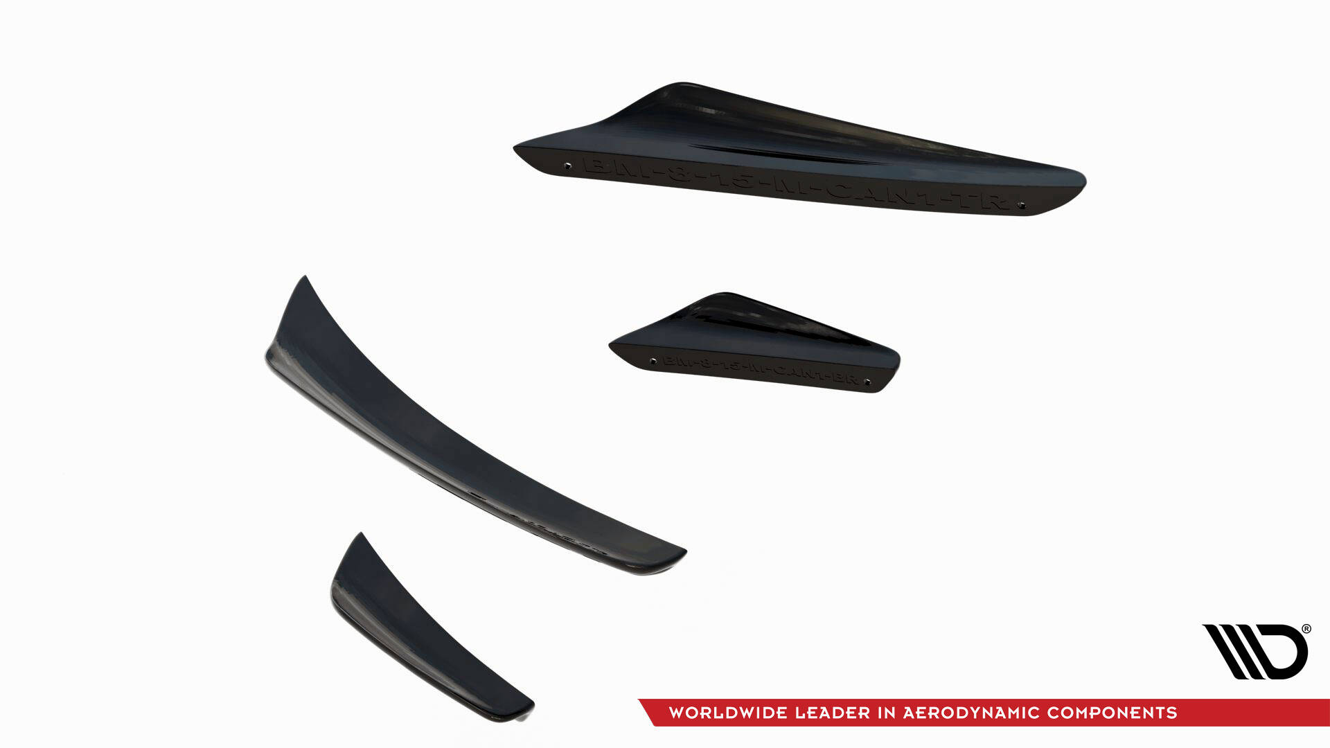 Front Bumper Wings (Canards) BMW M8 Gran Coupe F93 / Coupe F92 - 5