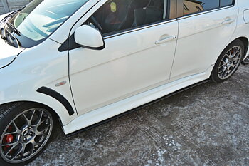 SIDE SKIRTS DIFFUSERS MITSUBISHI LANCER EVO X