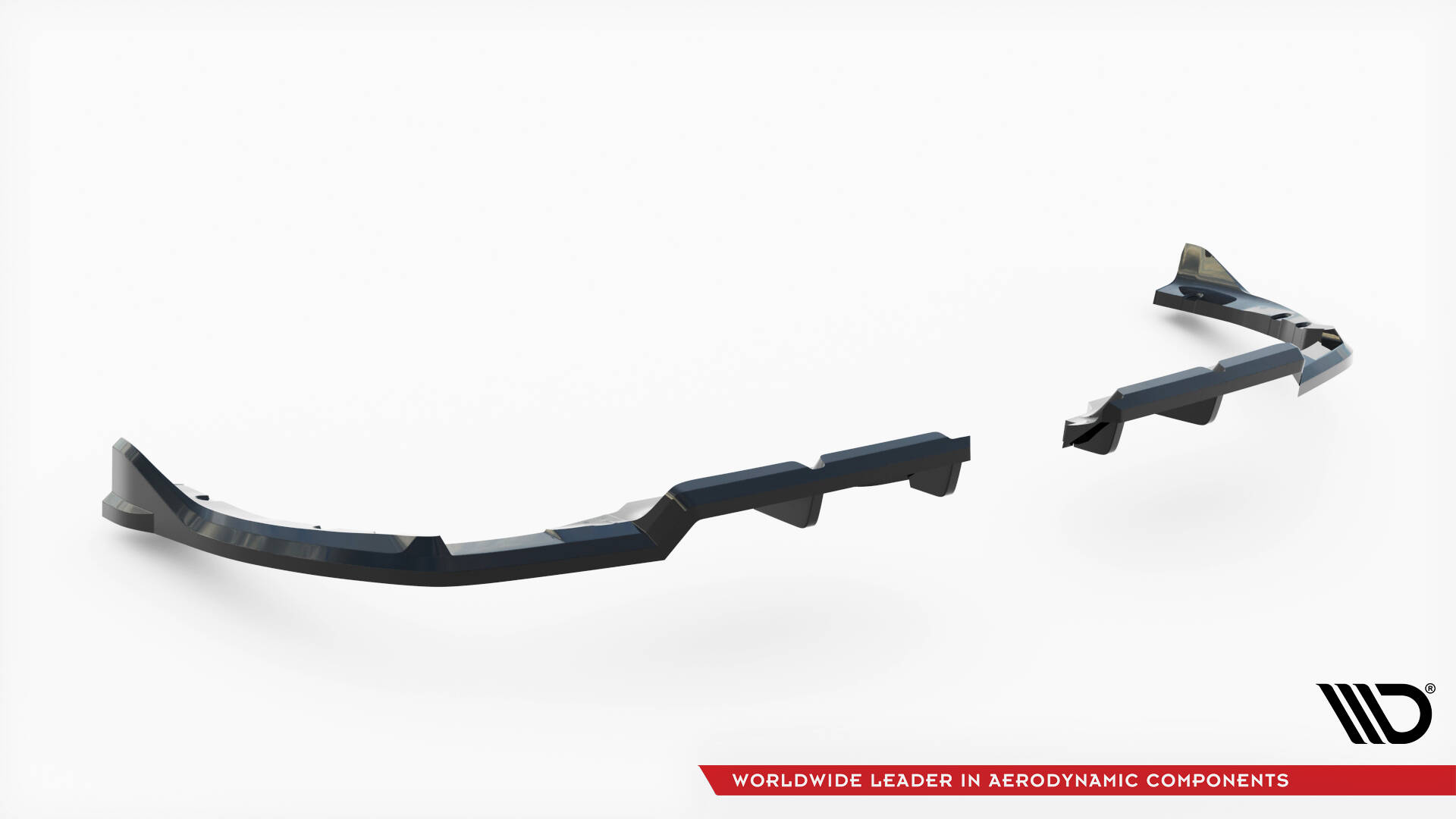 Central Rear Splitter (Vertical Bars) BMW XM G09 - 9
