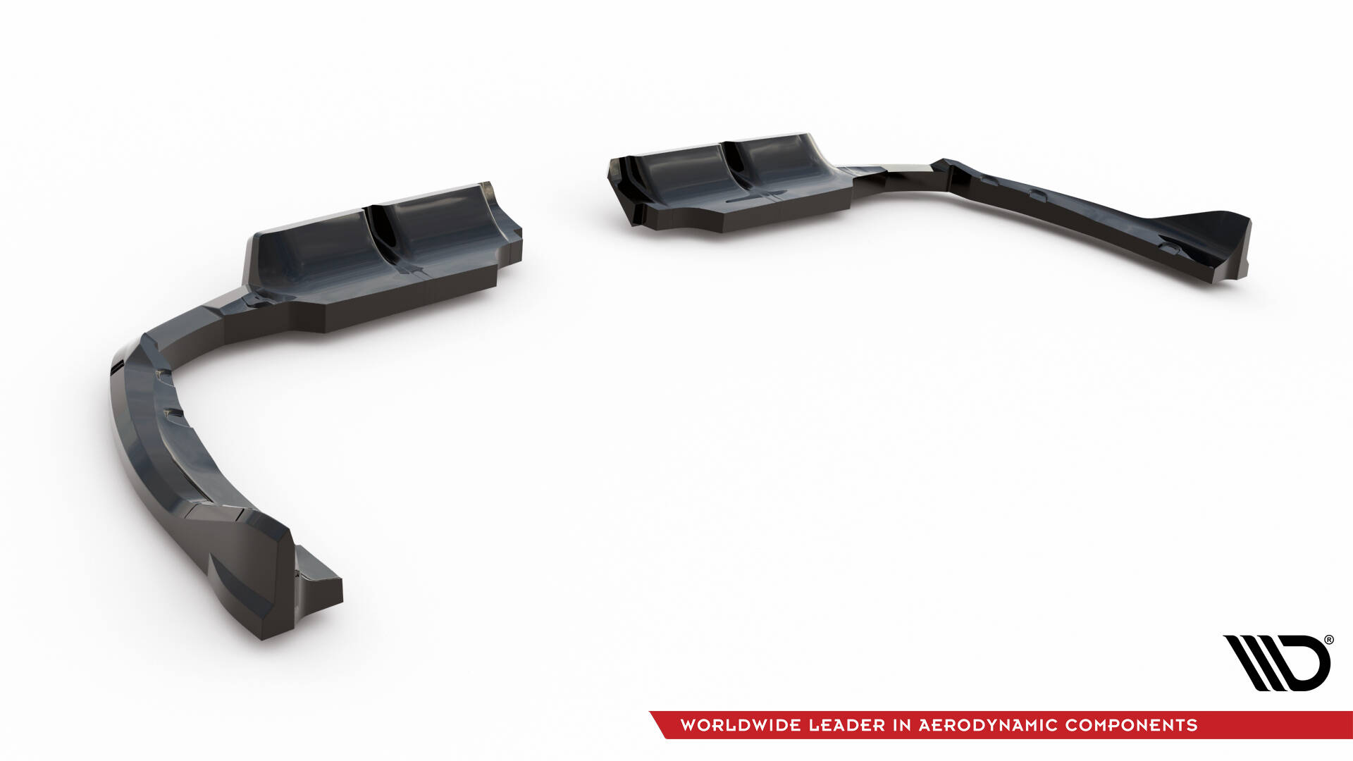 Central Rear Splitter (Vertical Bars) BMW XM G09 - 10