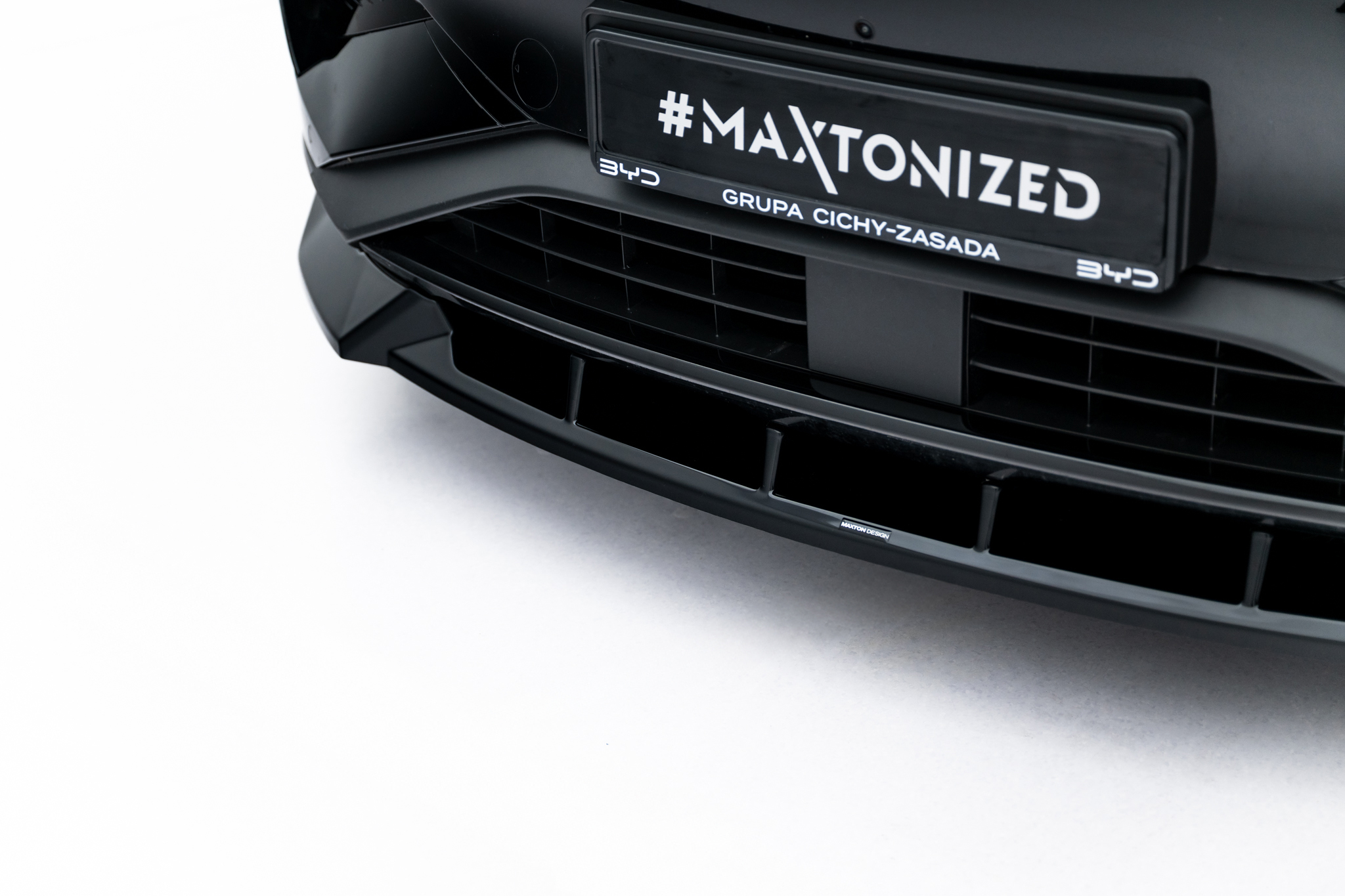 FRONT SPLITTER SUITABLE FOR BYD SEALION 7 MK1 – MAXTON DESIGN - 2
