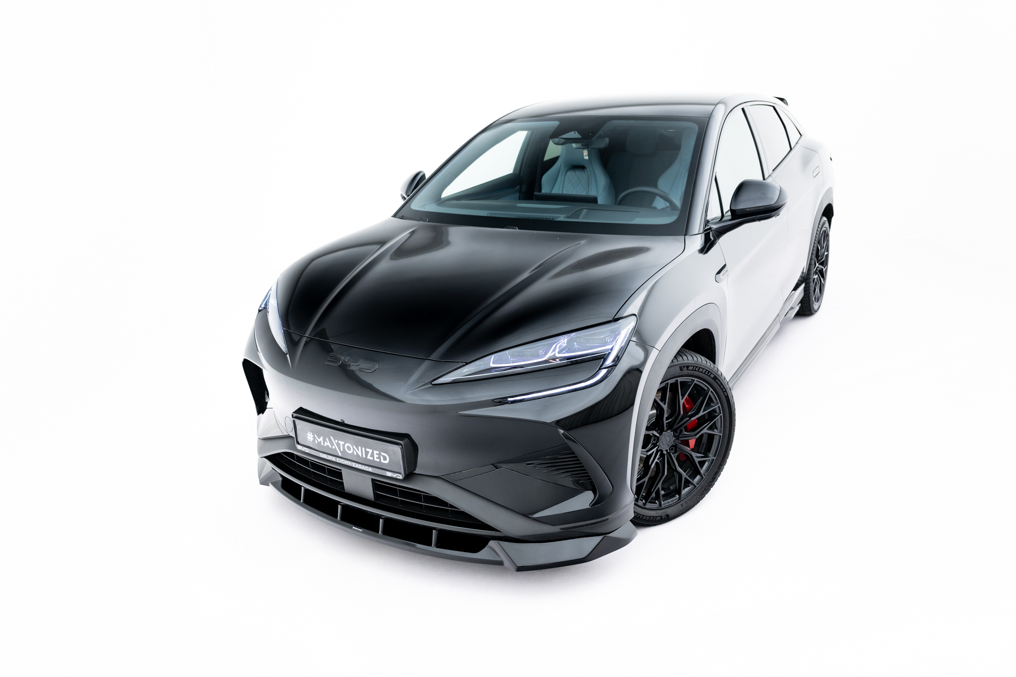 FRONT SPLITTER SUITABLE FOR BYD SEALION 7 MK1 – MAXTON DESIGN - 5