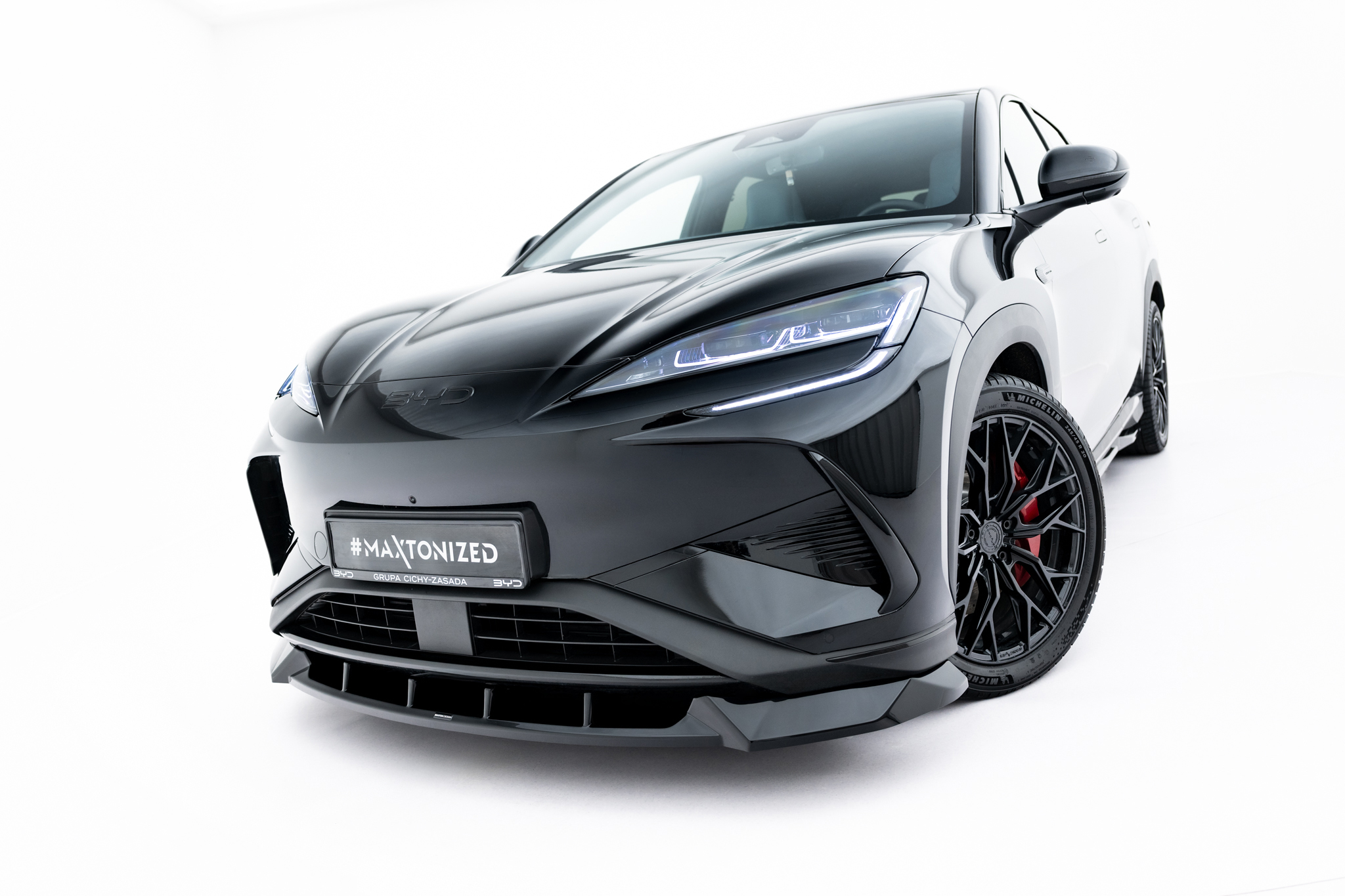 FRONT SPLITTER SUITABLE FOR BYD SEALION 7 MK1 – MAXTON DESIGN - 7