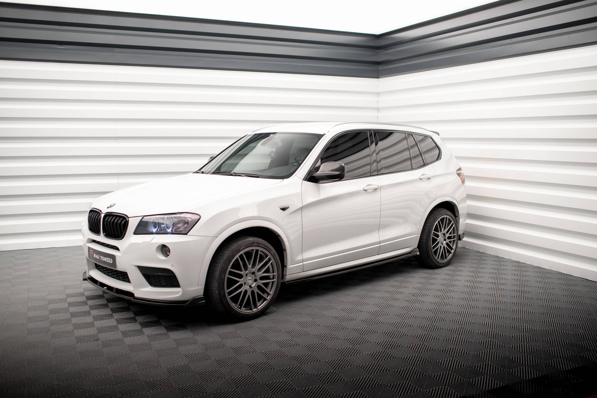 Side Skirts Diffusers BMW X3 M-Pack F25 - 3