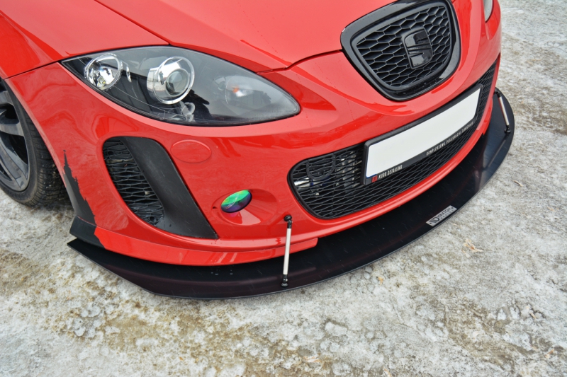 FRÄMRE STÖTFÅNGARE RACING LÄPP SEAT LEON MK2 MS - 2