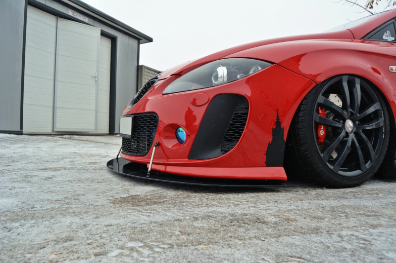 FRÄMRE STÖTFÅNGARE RACING LÄPP SEAT LEON MK2 MS - 3