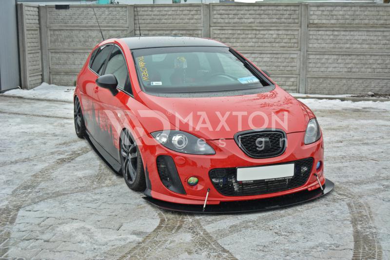 FRÄMRE STÖTFÅNGARE RACING LÄPP SEAT LEON MK2 MS - 4