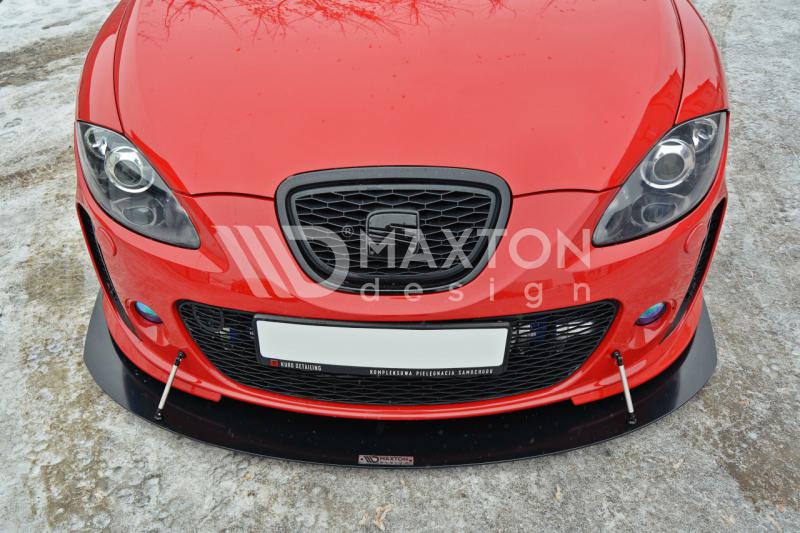 FRÄMRE STÖTFÅNGARE RACING LÄPP SEAT LEON MK2 MS