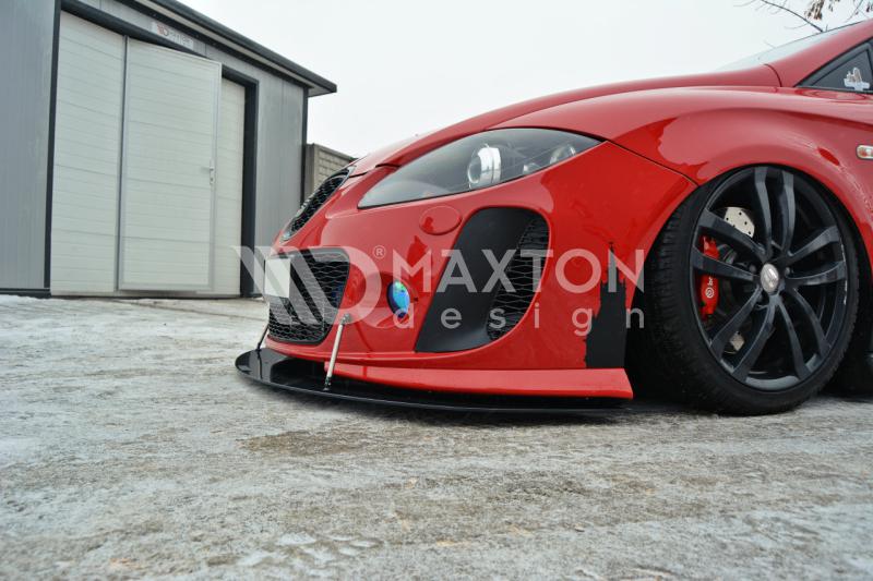 FRÄMRE STÖTFÅNGARE RACING LÄPP SEAT LEON MK2 MS - 3
