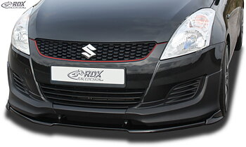 FRONT SPOILER VARIO-X SUZUKI SWIFT FZ/NZ 2010-2013 FOR CARS WITH JDM/GT FRONTFLAPS FRONT LIP SPLITTER
