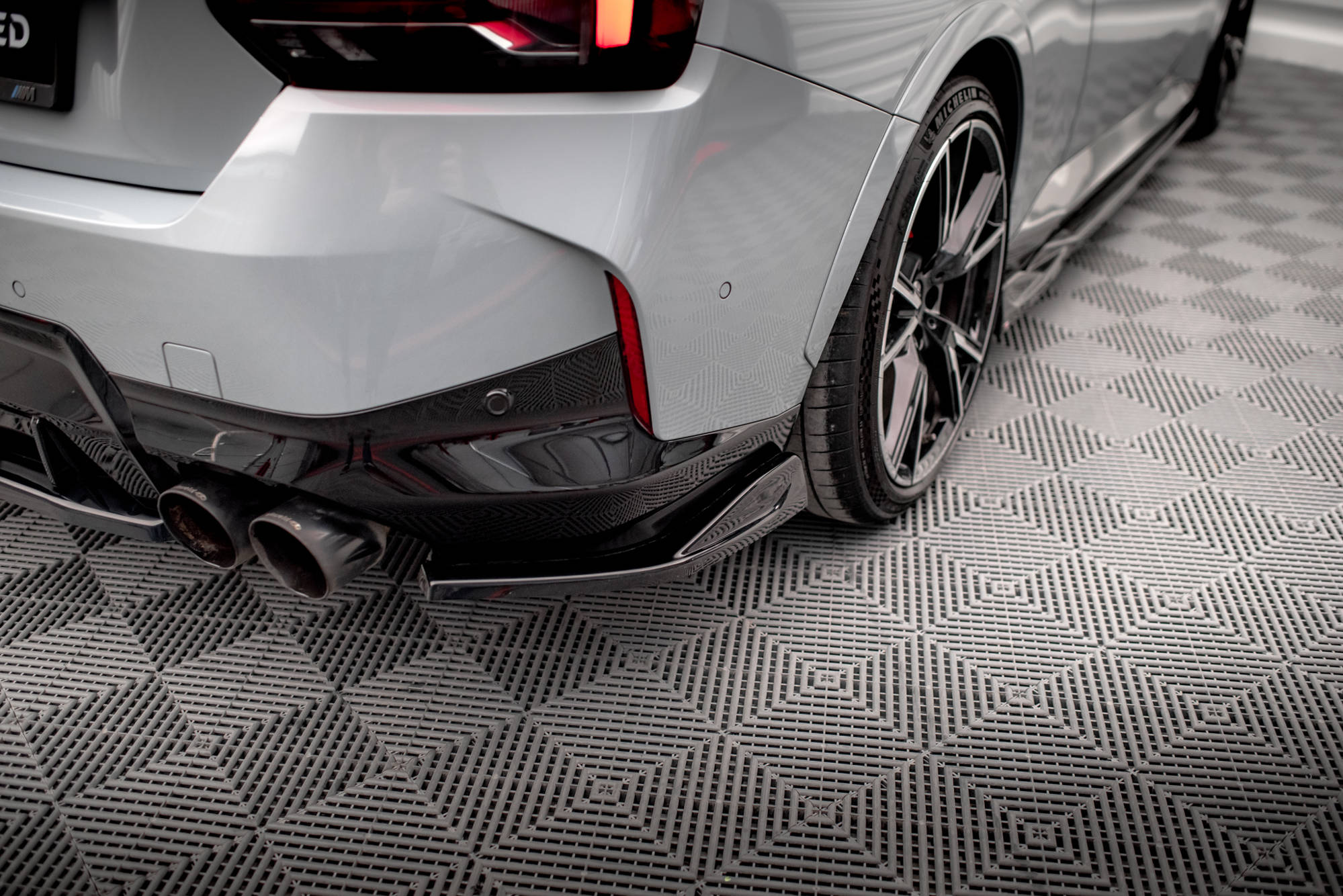 Rear Side Splitters V.1 BMW 2 Coupe M240i G42 - 3