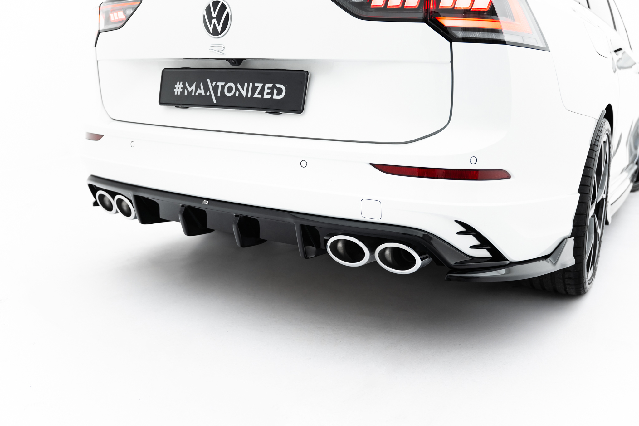 BAKRE DIFFUSER TILL VOLKSWAGEN GOLF R VARIANT MK8 / MK8 FACELIFT – MAXTON DESIGN - 5