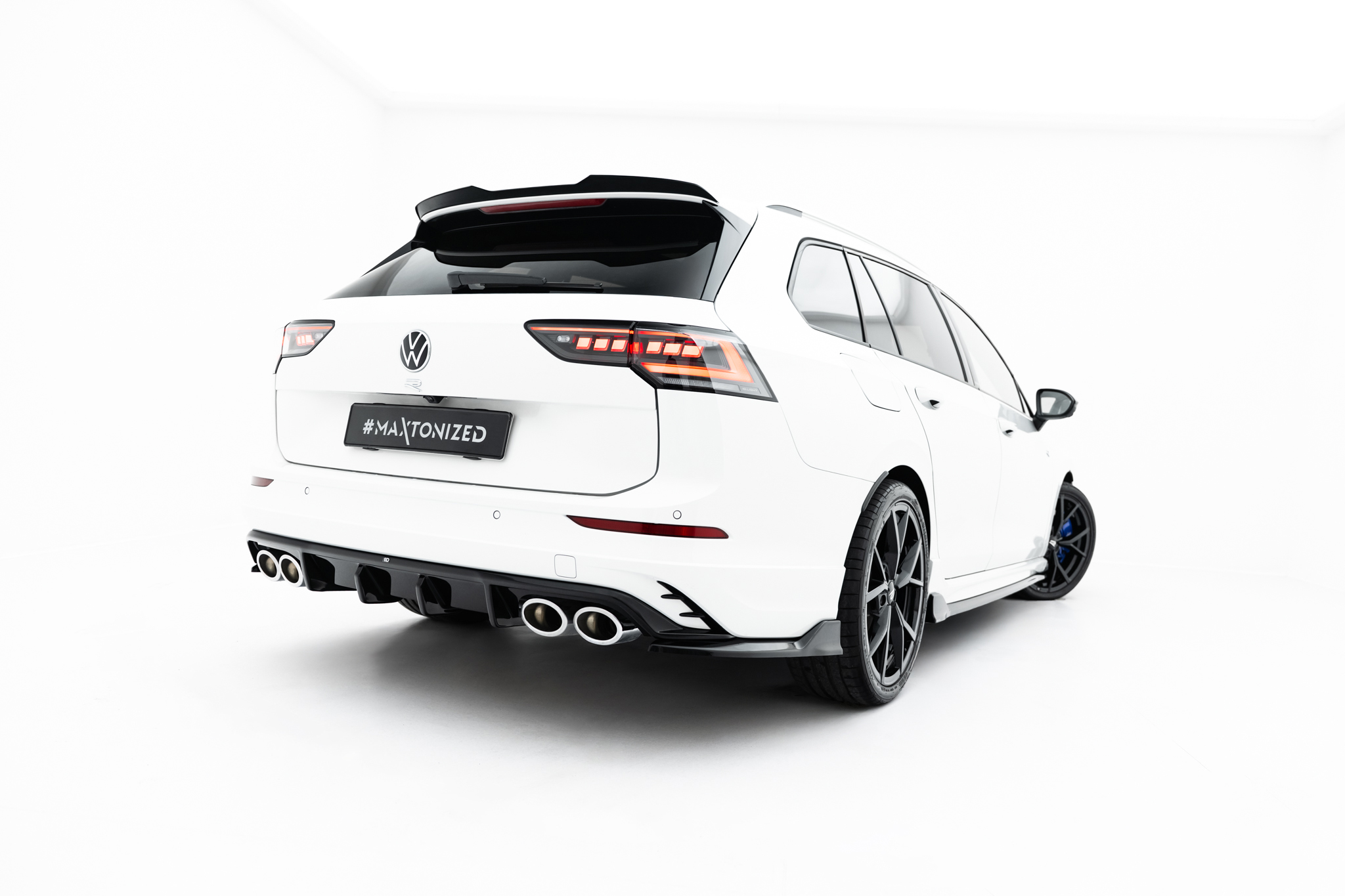 BAKRE DIFFUSER TILL VOLKSWAGEN GOLF R VARIANT MK8 / MK8 FACELIFT – MAXTON DESIGN - 4