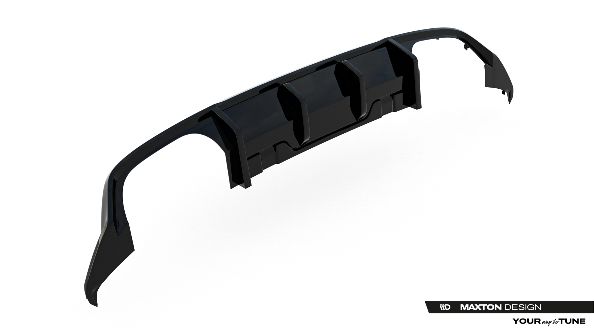 BAKRE DIFFUSER TILL VOLKSWAGEN GOLF R VARIANT MK8 / MK8 FACELIFT – MAXTON DESIGN - 3