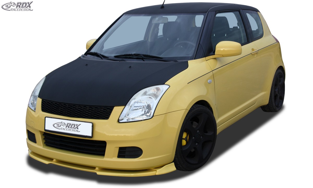 FRONT SPOILER VARIO-X SUZUKI SWIFT MZ/EZ 2005-2008 FRONT LIP SPLITTER - 2