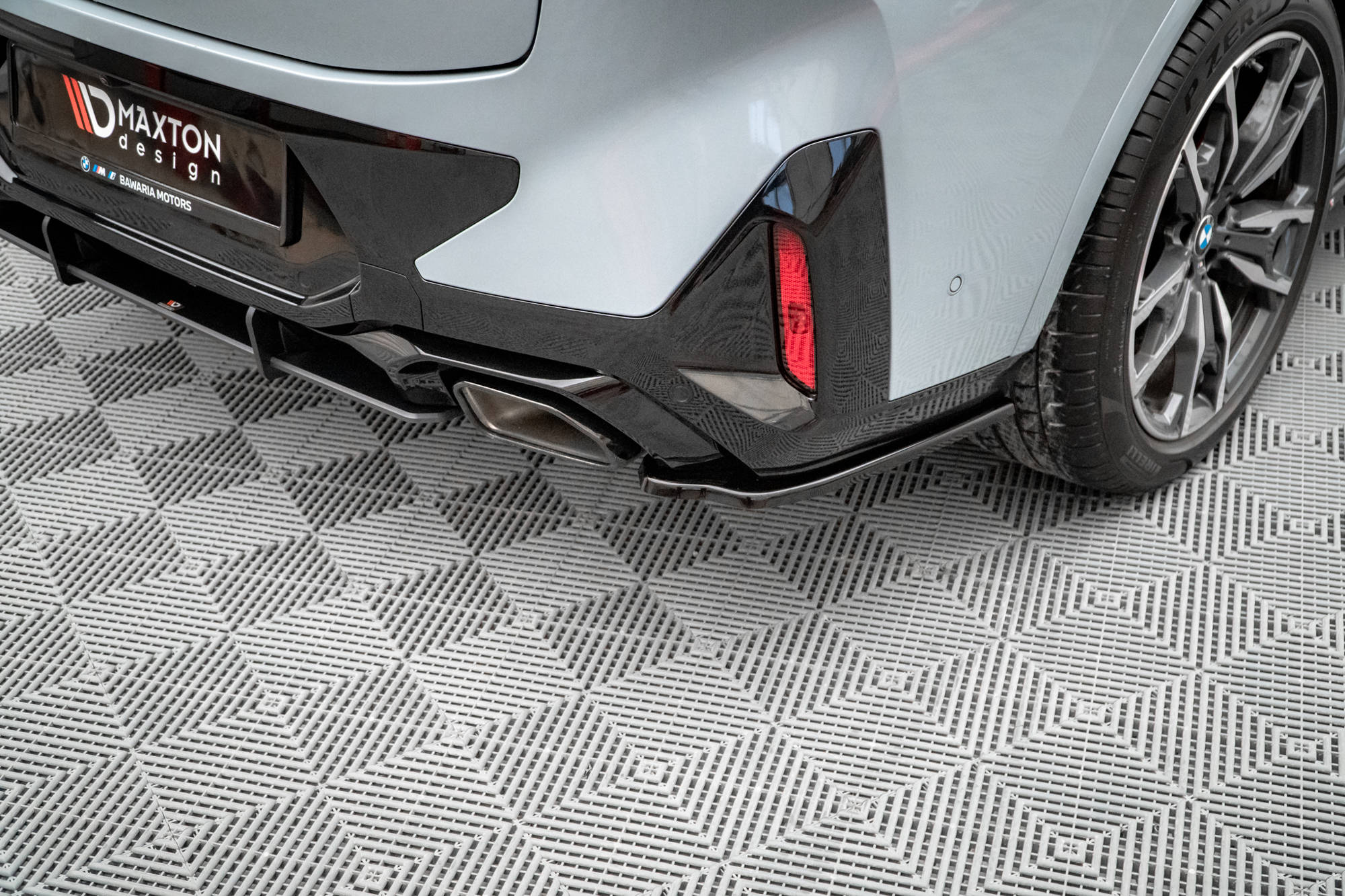 Rear Side Splitters Bmw X4 M-pack G02 Facelift - 2