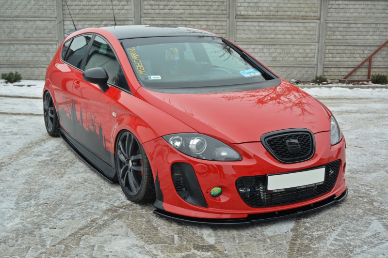 FRONT SPLITTER SEAT LEON MK2 MS DESIGN - 3