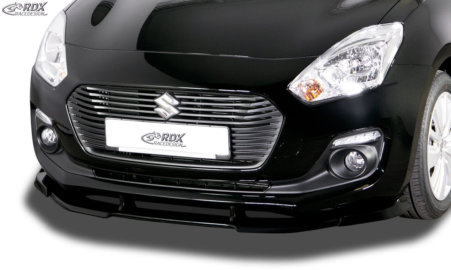 FRONT SPOILER VARIO-X SUZUKI SWIFT RZ/AZ 2017+ FRONT LIP SPLITTER