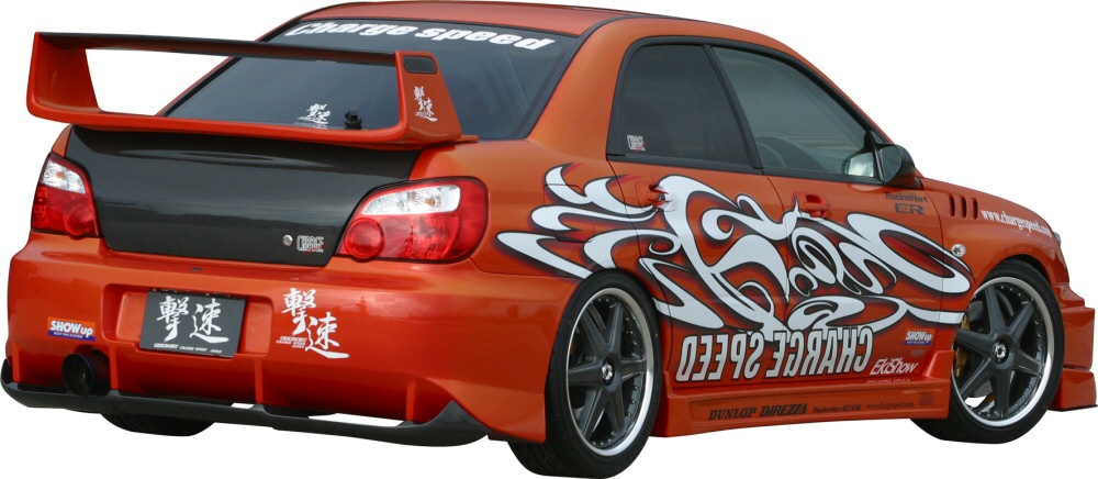 SUBARU IMPREZA GD 00-07 CHARGESPEED REAR SPOILER/WING