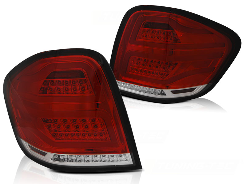 LED-BAKLYKTOR RÖD VIT TILL MERCEDES M-KLASS W164 2005-2008