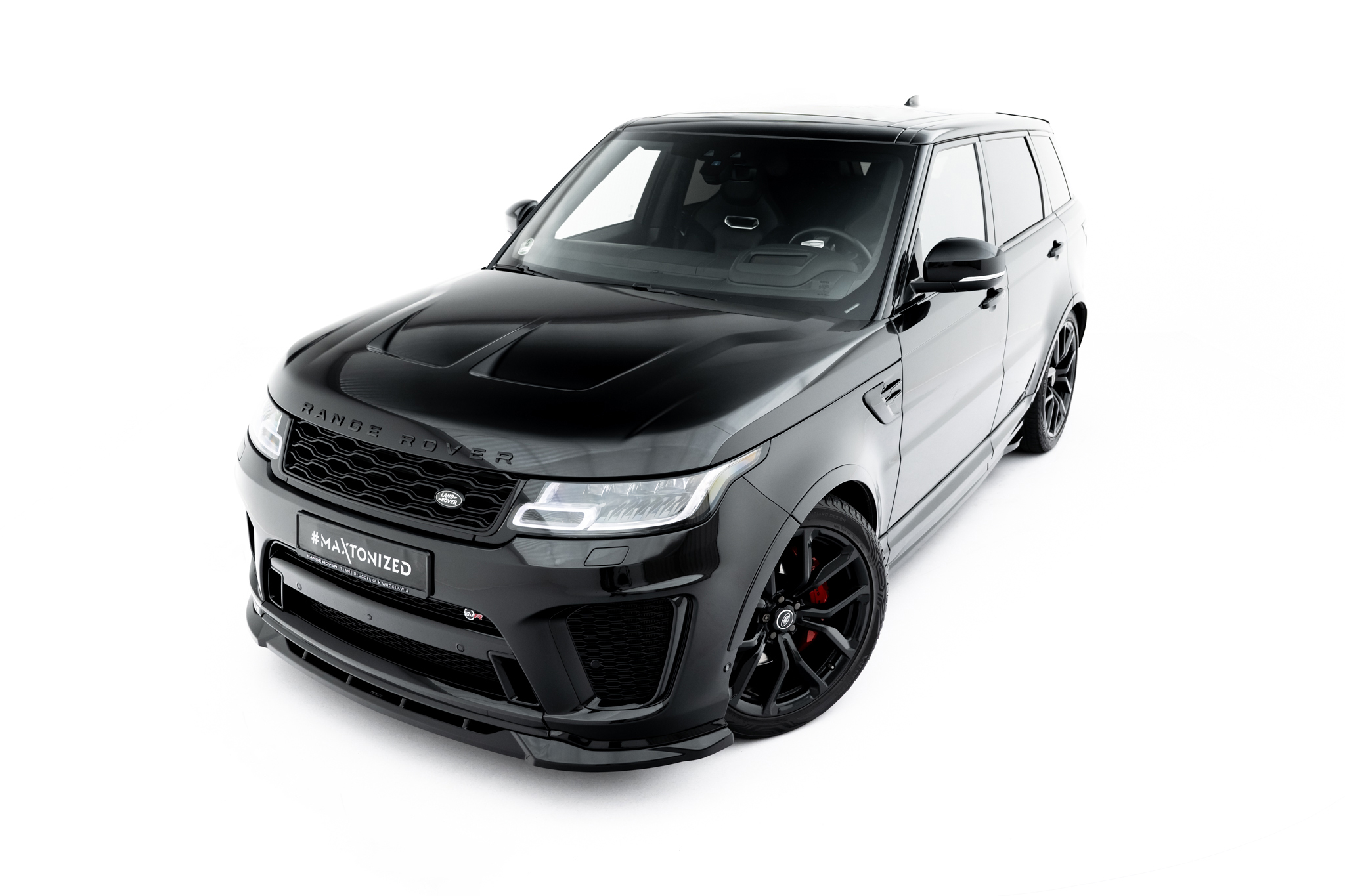 FRONT SPLITTER SUITABLE FOR LAND ROVER RANGE ROVER SVR MK2 FACELIFT – MAXTON DESIGN - 5