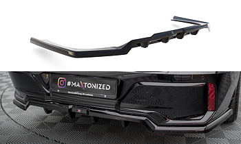 Central Rear Splitter (Vertical Bars) BMW 7 M-Pack G70