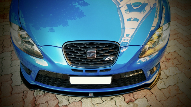 FRONT SPLITTER V.1 SEAT LEON MK2 CUPRA FR (FACELIFT) - 3