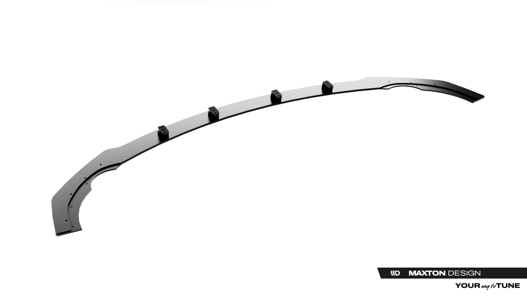 STREET PRO FRONT SPLITTER SUITABLE FOR MERCEDES-AMG CLE 53 AERO C236 – MAXTON DESIGN - 3